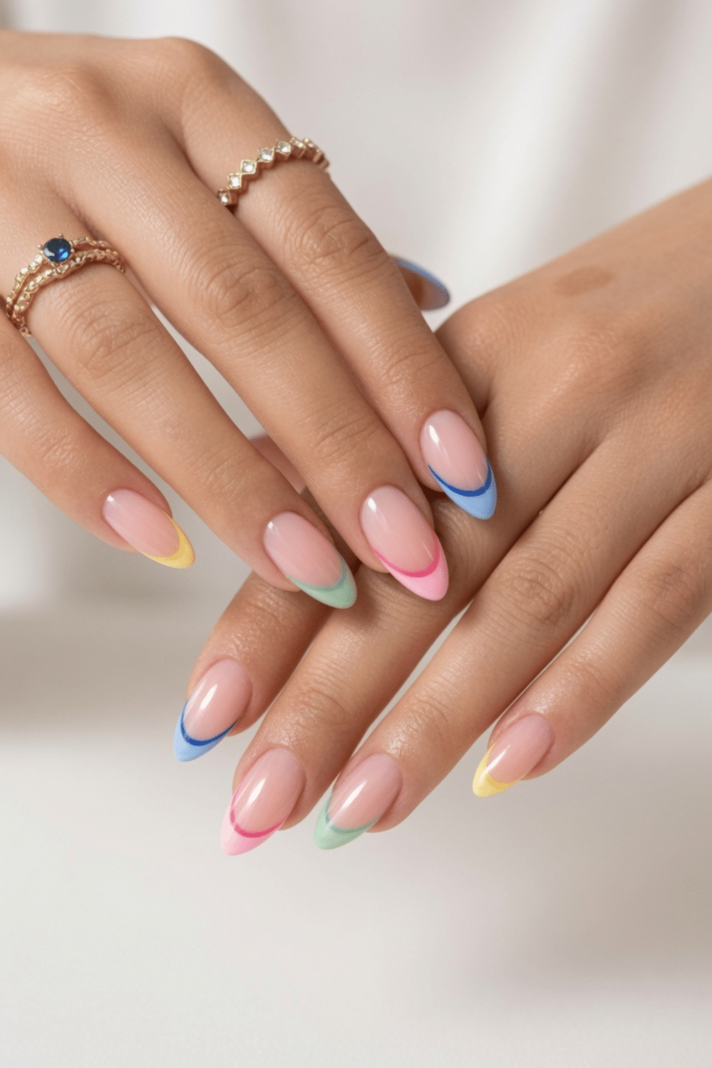colorful nail designs