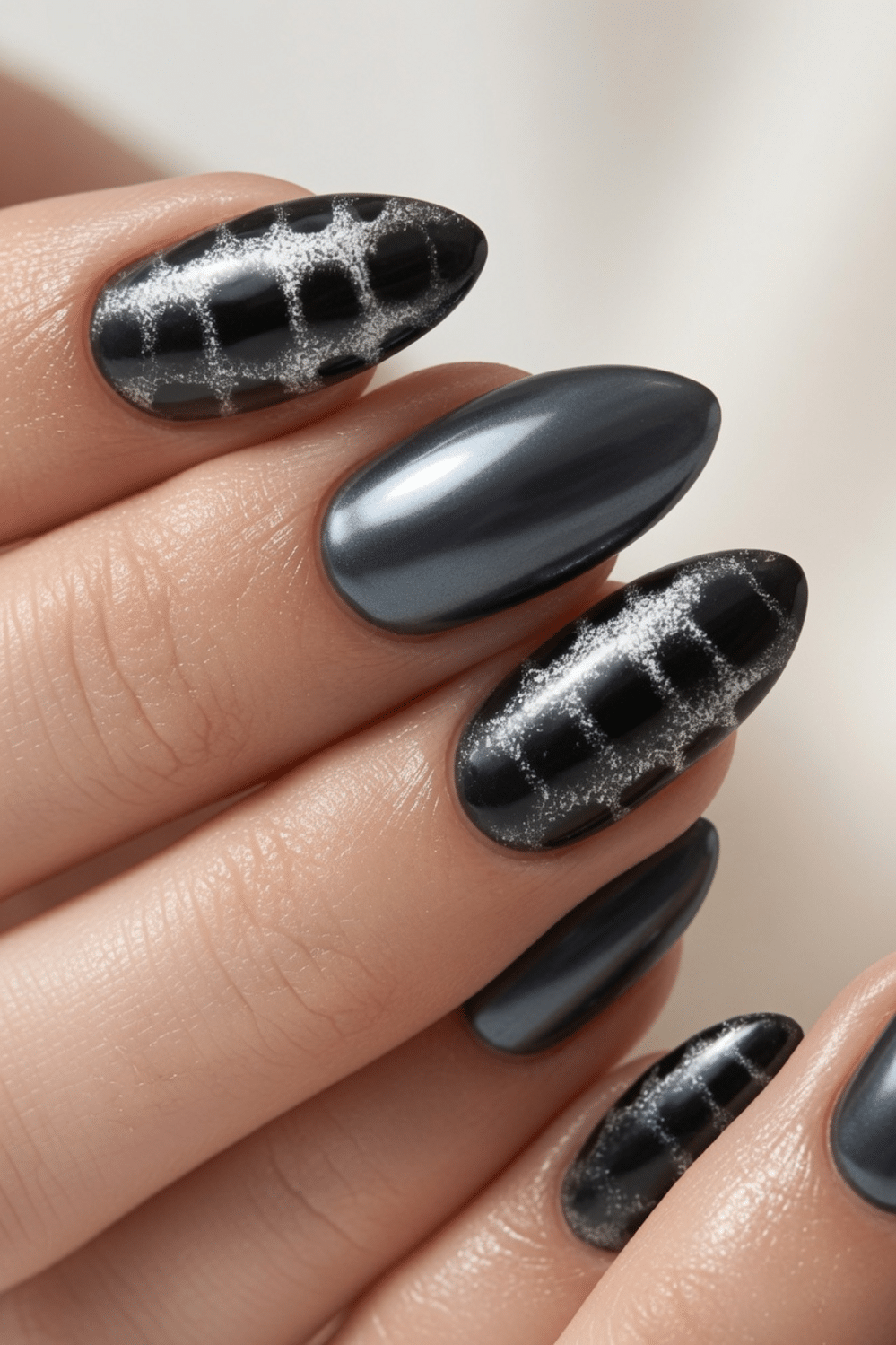 black nails