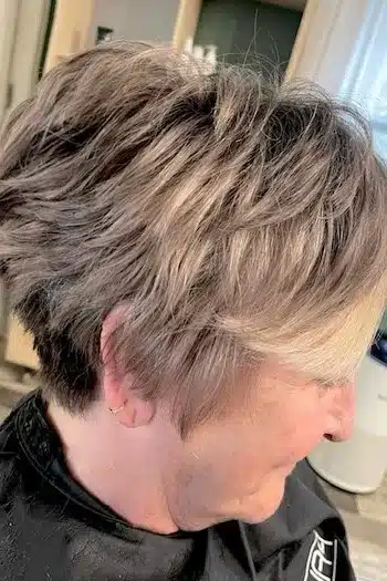 Full Pixie With Sweeping Bangs