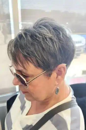 Dimensional Pixie With Soft Bangs