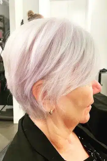 Short Hairstyles for Women Over 70 With Fine Hair - Short Layers Hairstyle