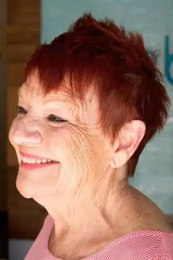 Short Hairstyles for Women Over 70 With Fine Hair - Textured Pixie Hairstyle