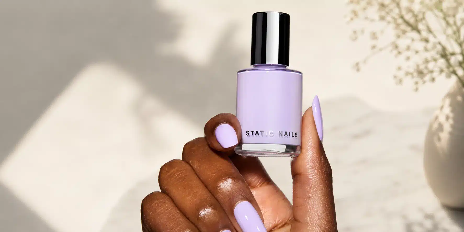 Milky Lavender Nail Polish: Soft Lavender Milk Nails to Try 9 Milky lavender nail polish product and manicure reference