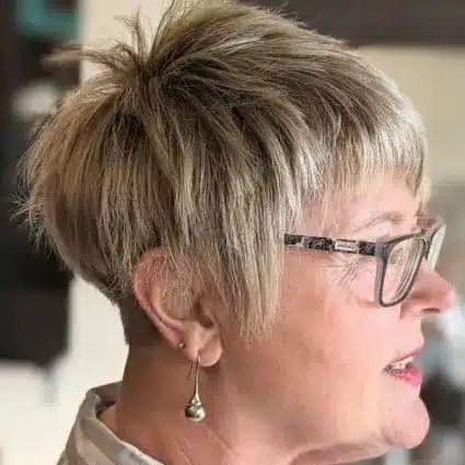 Choppy Pixie With Textured Bangs