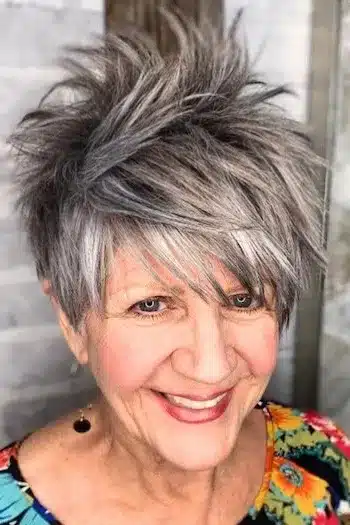 Long Spiky Pixie With a Soft Fringe