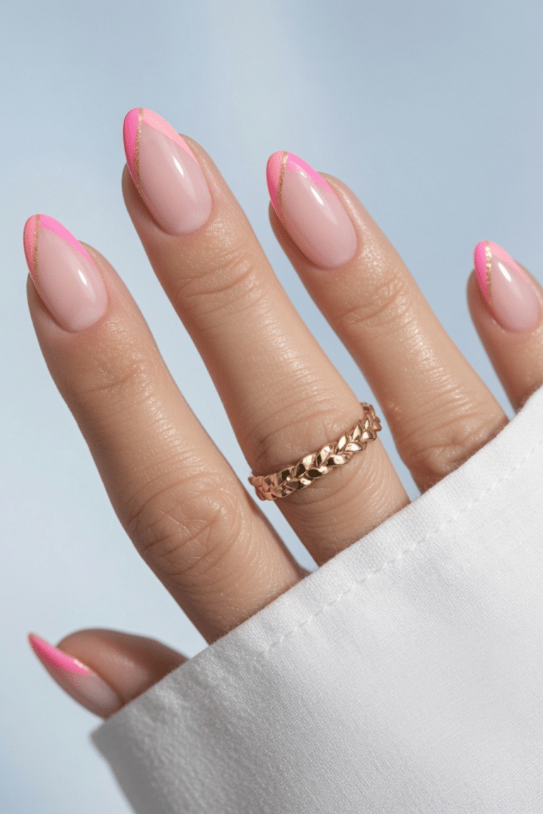 pink nails