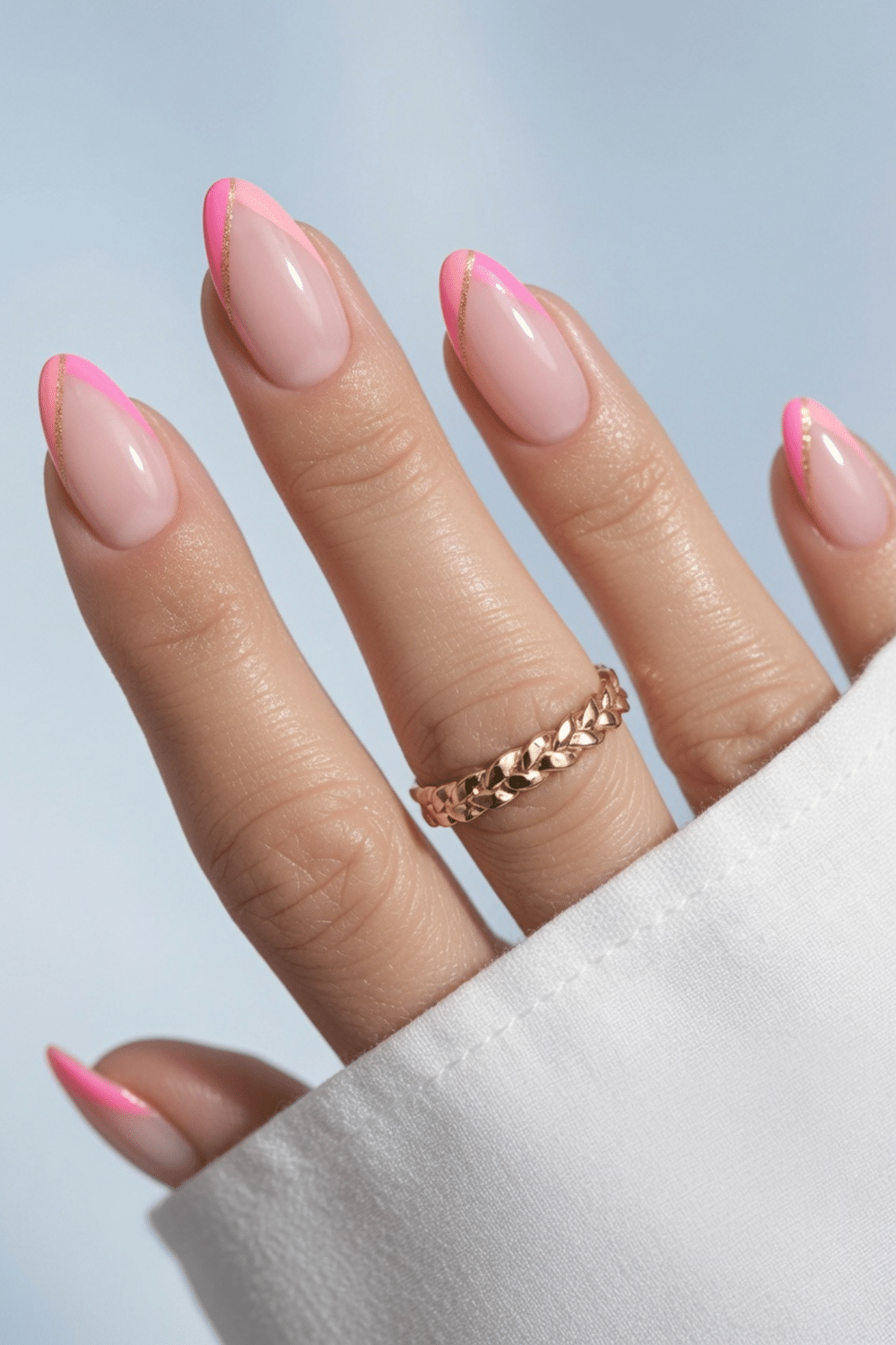pink nails