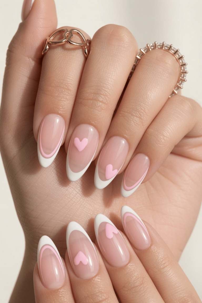 pink nails