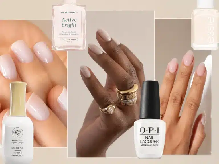 Sheer Milky Nail Polish: Shades, Application Tips, and Chic Ideas 13 Sheer milky nail polish in white pink and nude shades