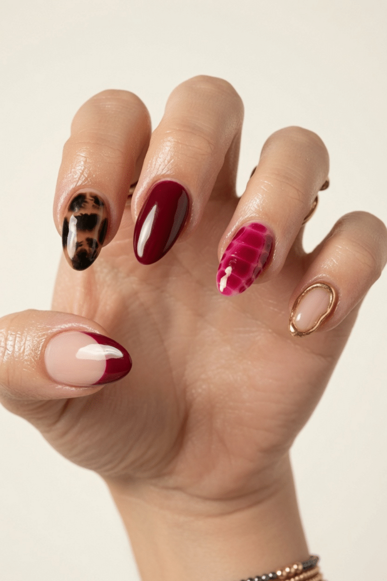 short nail inspo