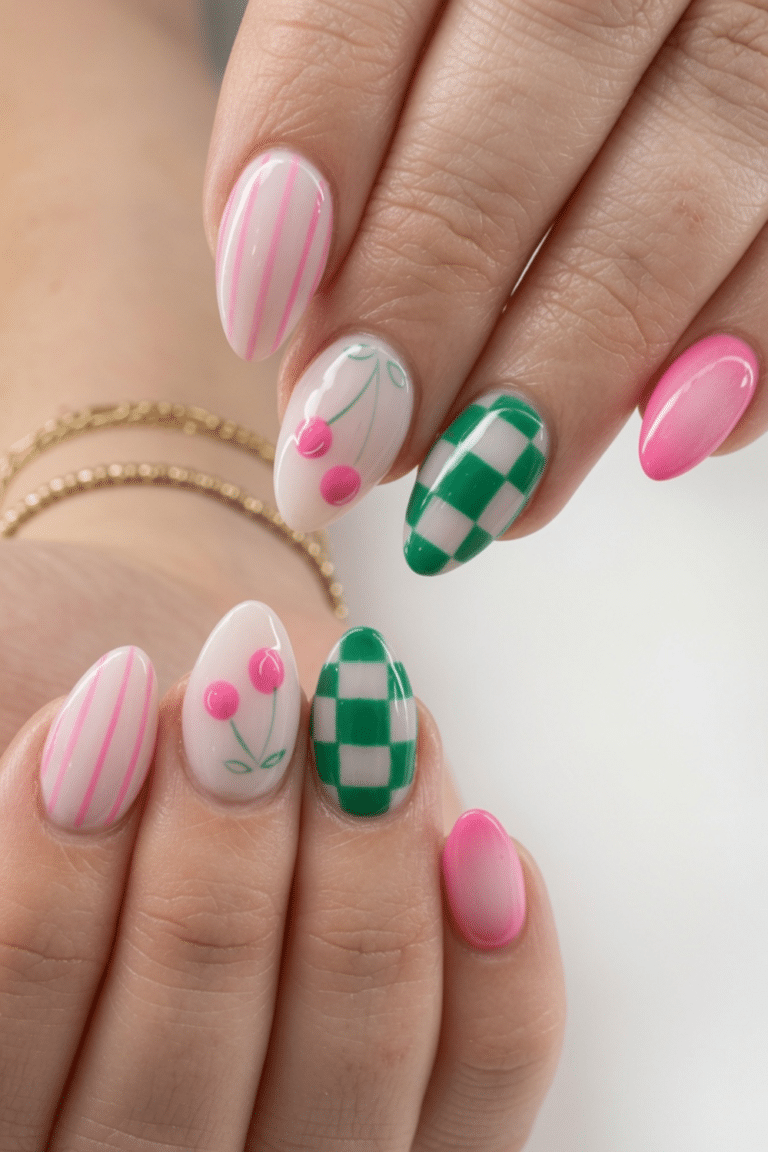 soft chrome nails