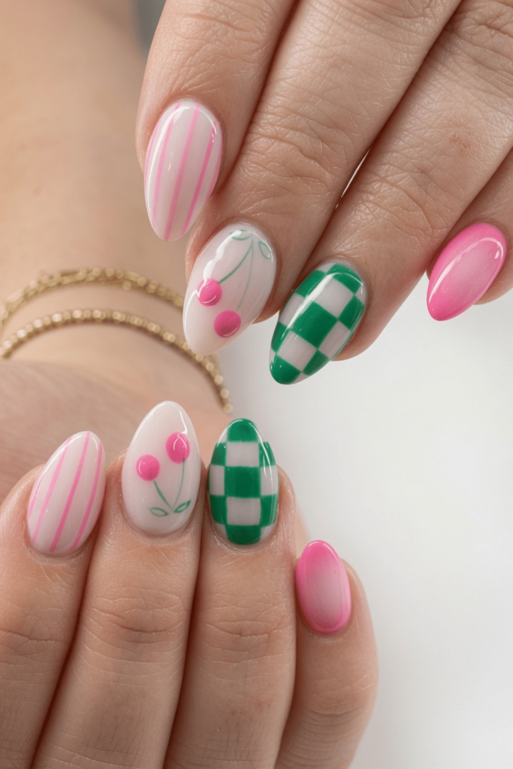 soft chrome nails