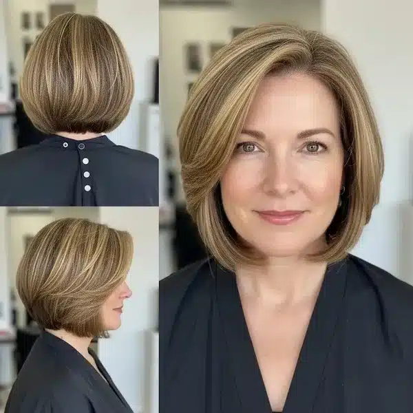 32+ Hairstyles For Women Over 50 With Fine Hair 27 Hairstyles For Women Over 50 With Fine Hair - Chin-Length Bob