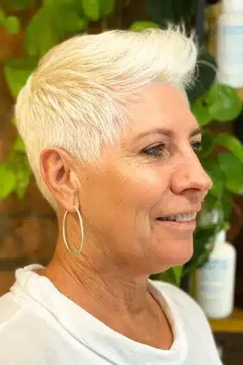 Short Pixie With Root-Lifting Texture