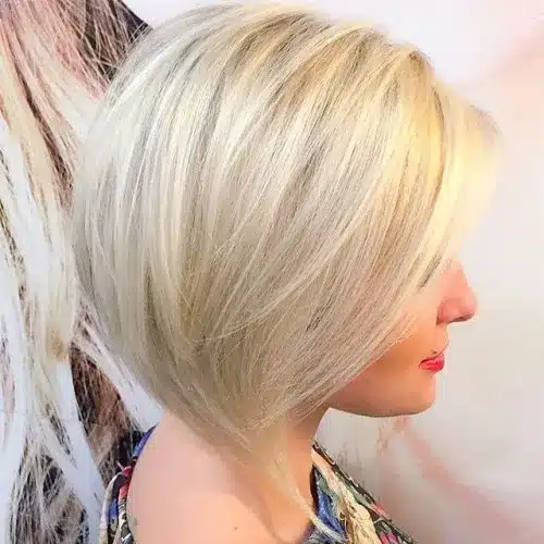 Platinum Blonde Bob