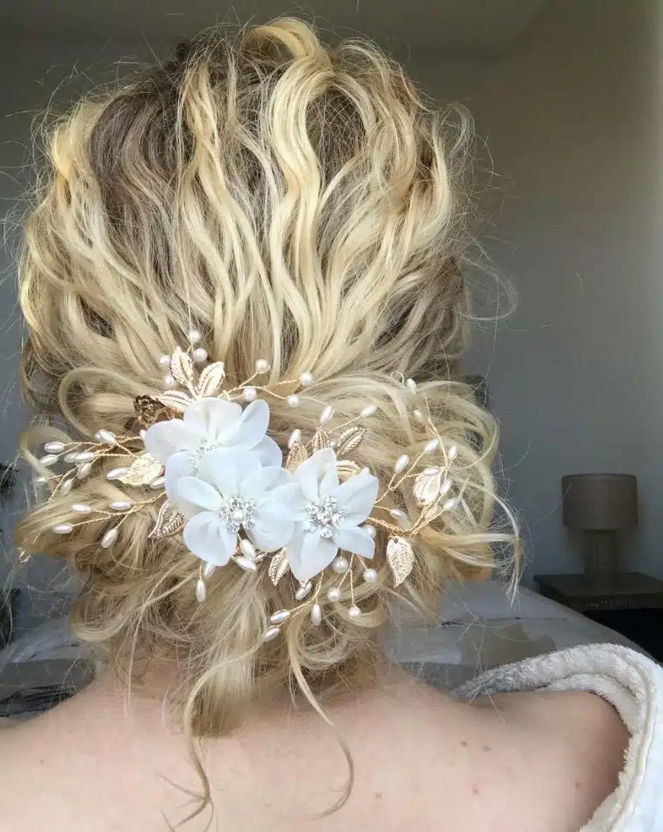 Loose Bun — wedding hairstyles for brides with long hair