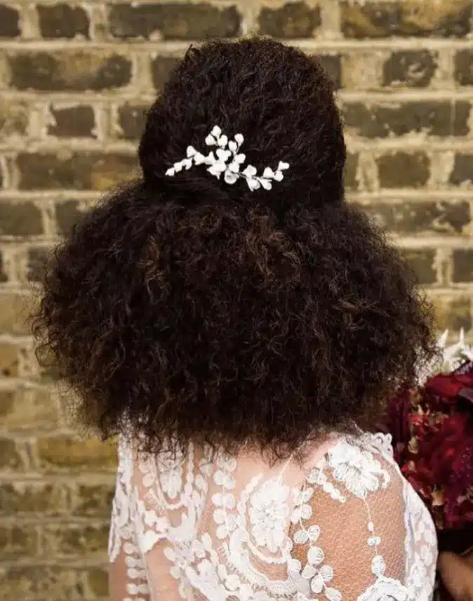 Half-Down Style — wedding hairstyles for brides with long hair