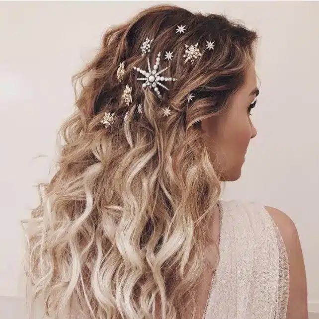 Pinned Curls — wedding hairstyles for brides with long hair