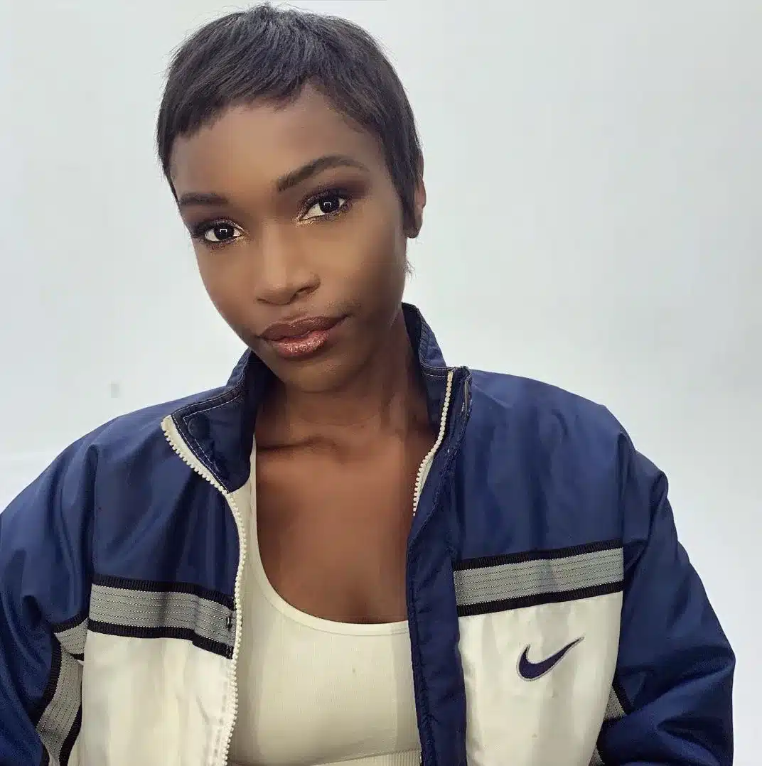 Classic pixie cut with clean lines, part of the 35 short brown hairstyles you'll be seeing everywhere