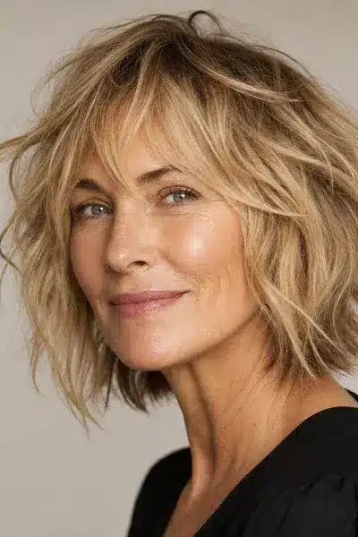 30 short bob haircuts for women over 50 that look youthful 18