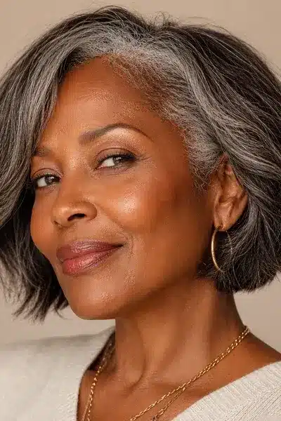 30 short bob haircuts for women over 50 that look youthful 24