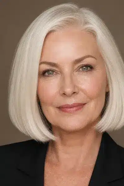 30 short bob haircuts for women over 50 that look youthful 25