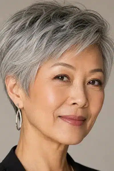 30 short bob haircuts for women over 50 that look youthful 27