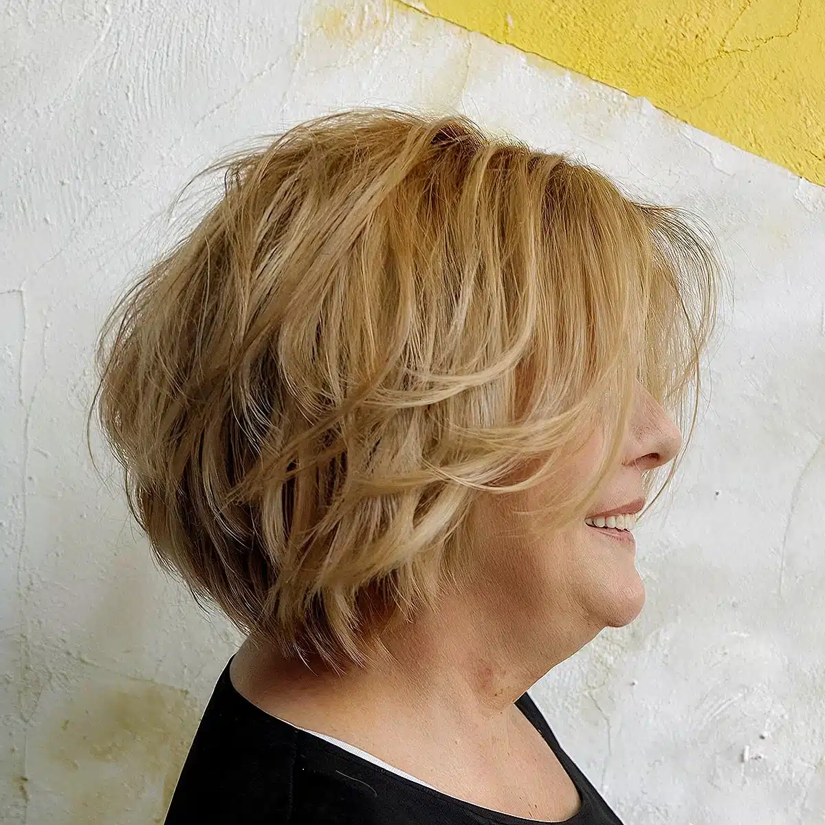 55 modern layered bob haircuts for women over 50 to take years off 13