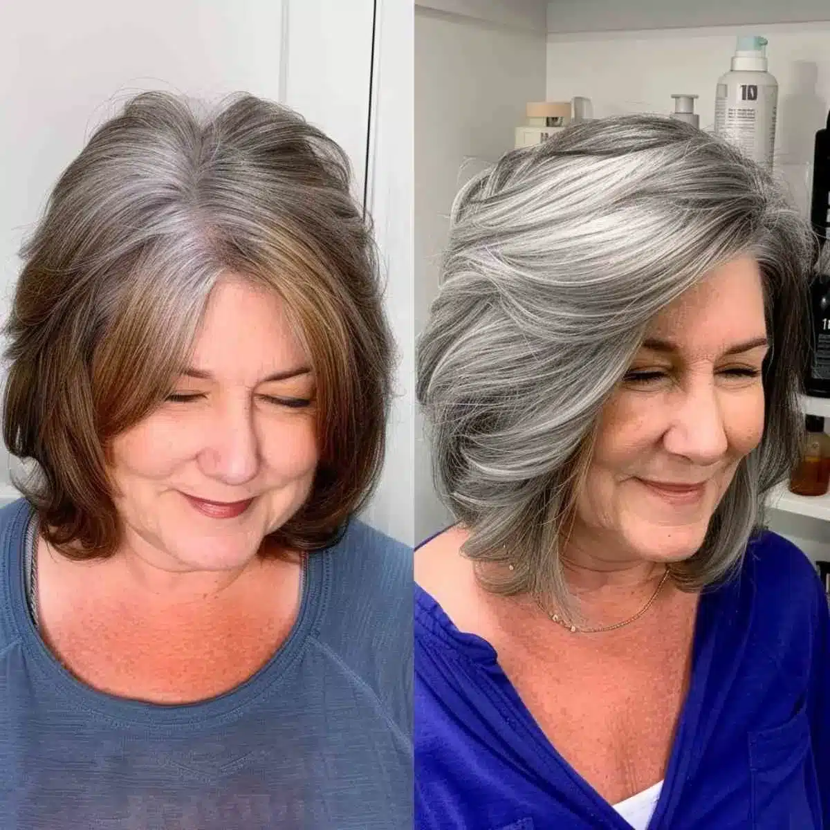 55 modern layered bob haircuts for women over 50 to take years off 14