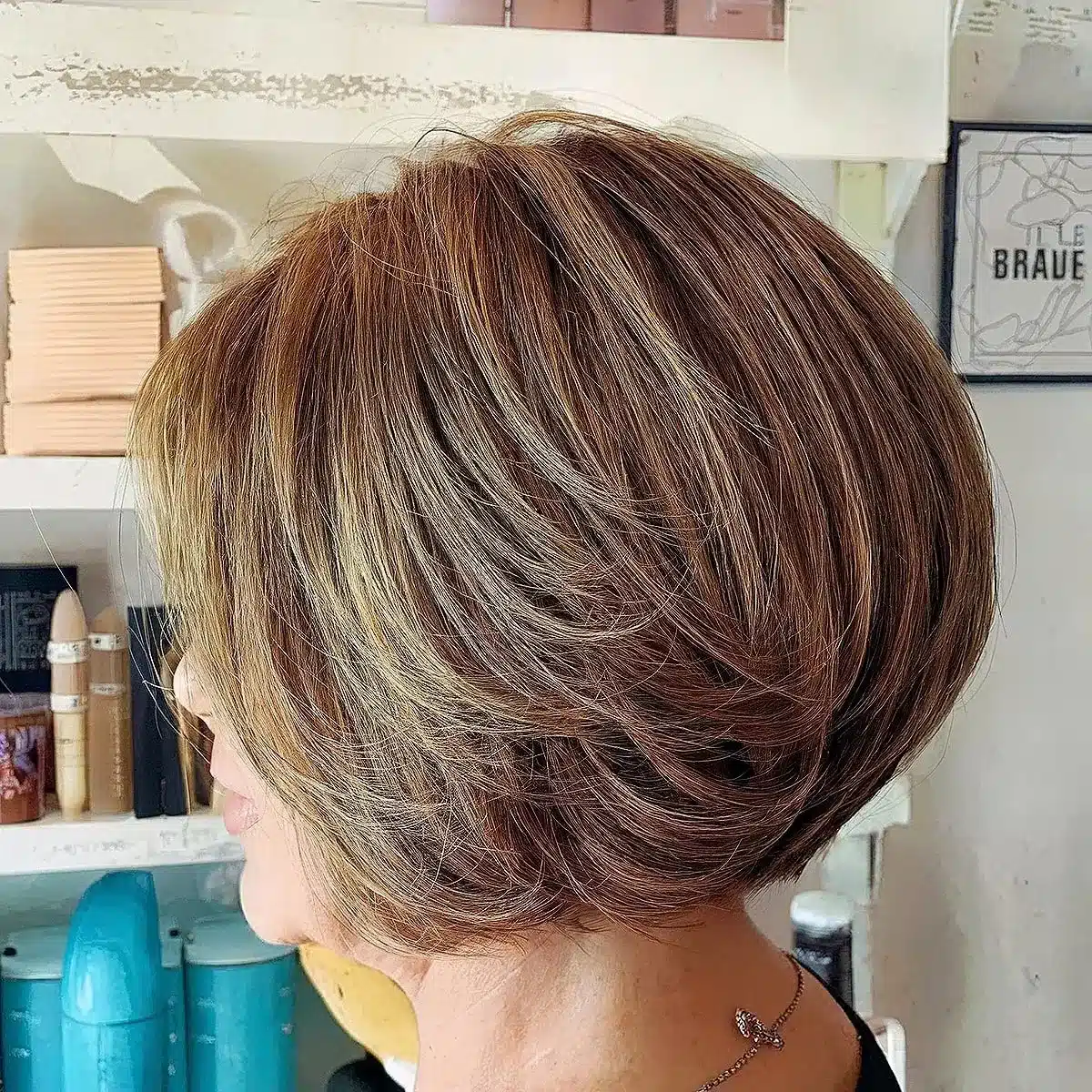 55 modern layered bob haircuts for women over 50 to take years off 16