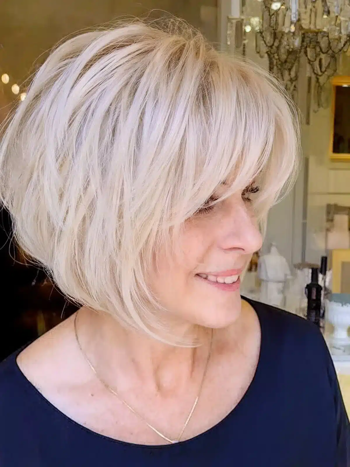 55 modern layered bob haircuts for women over 50 to take years off 28
