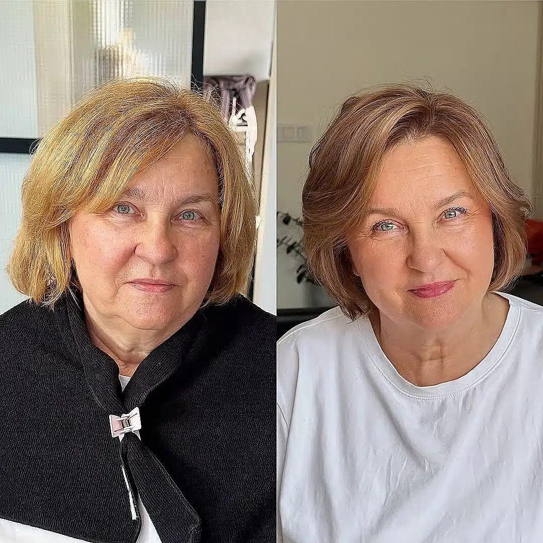 55 modern layered bob haircuts for women over 50 to take years off 3