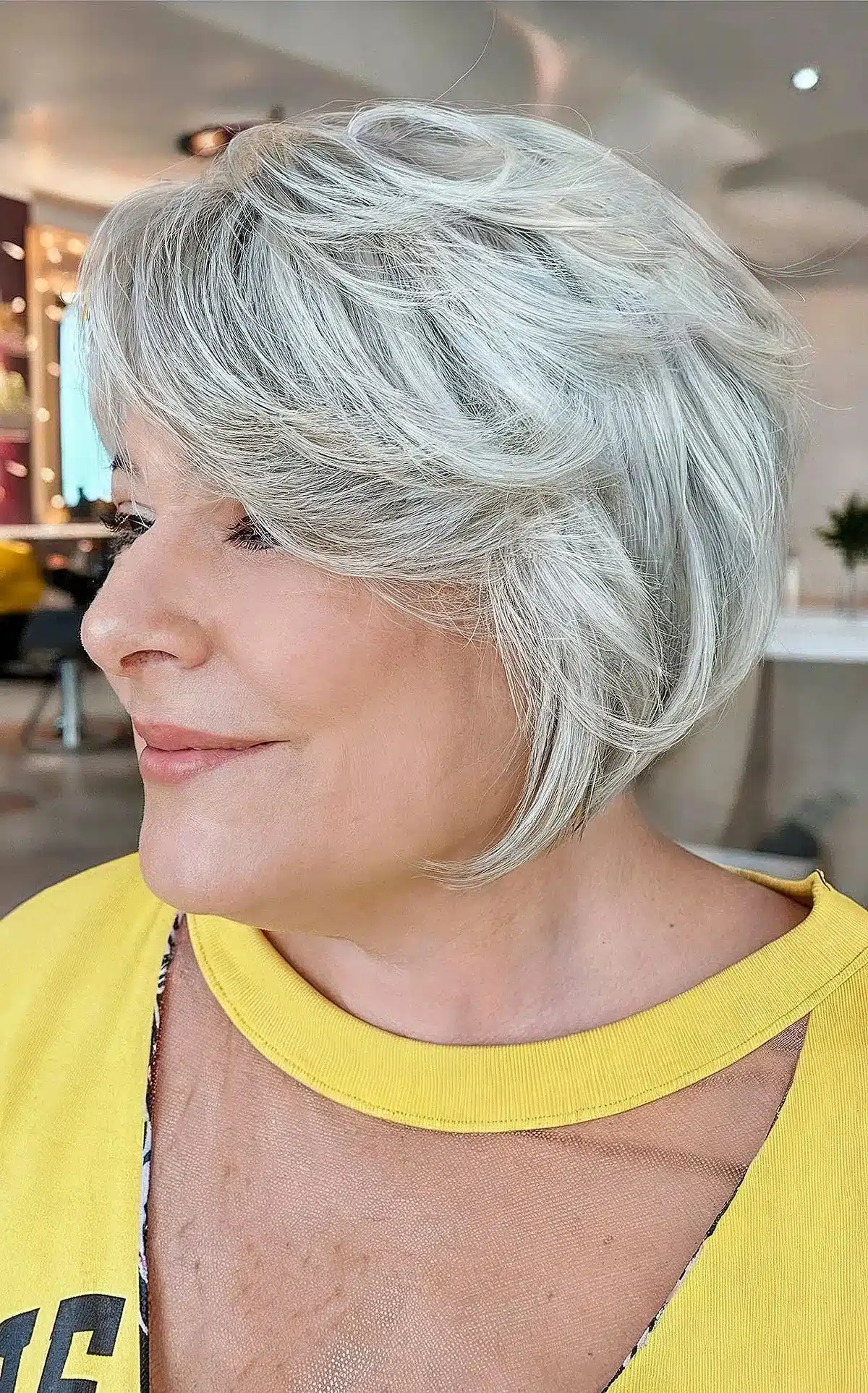 55 modern layered bob haircuts for women over 50 to take years off 35