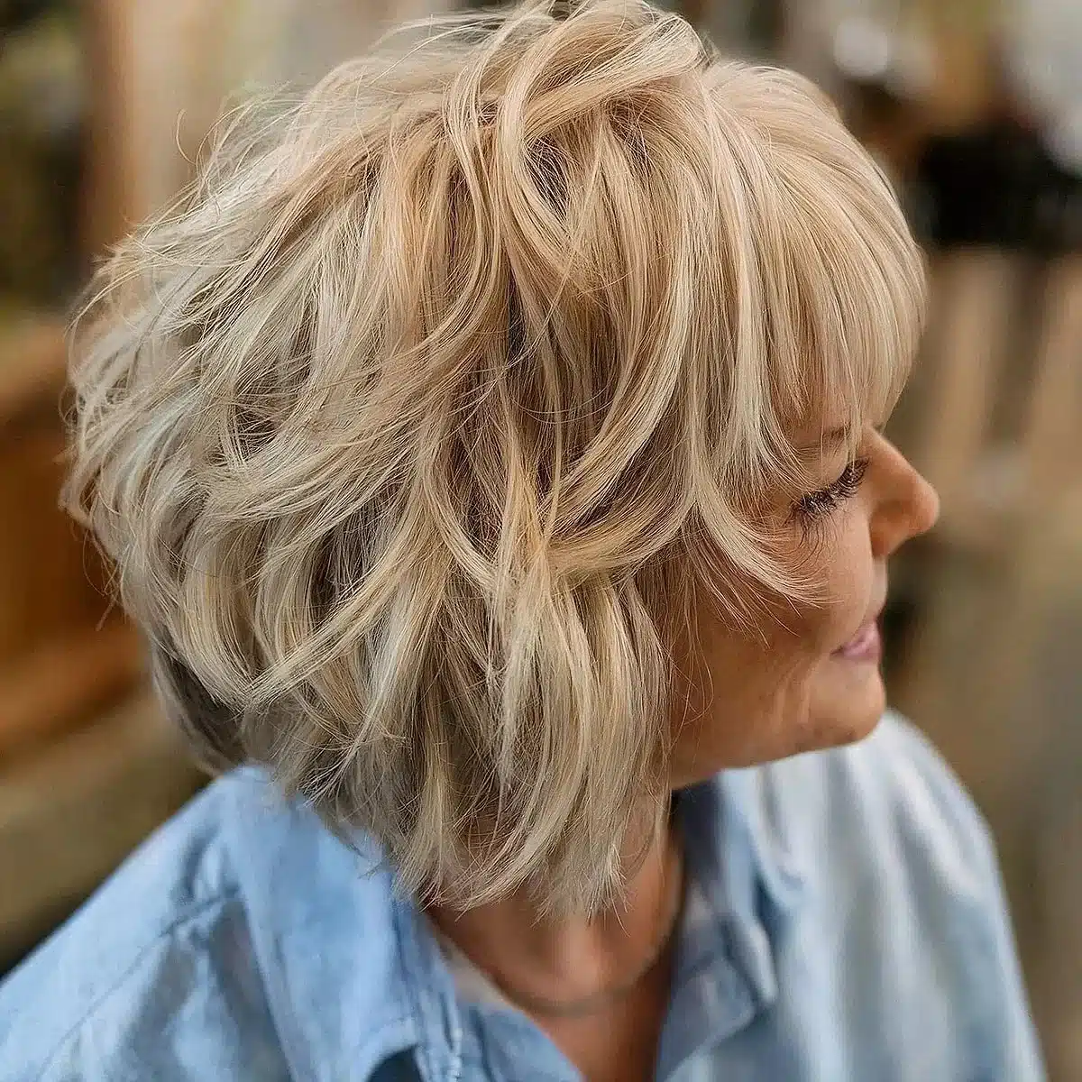 55 modern layered bob haircuts for women over 50 to take years off 47