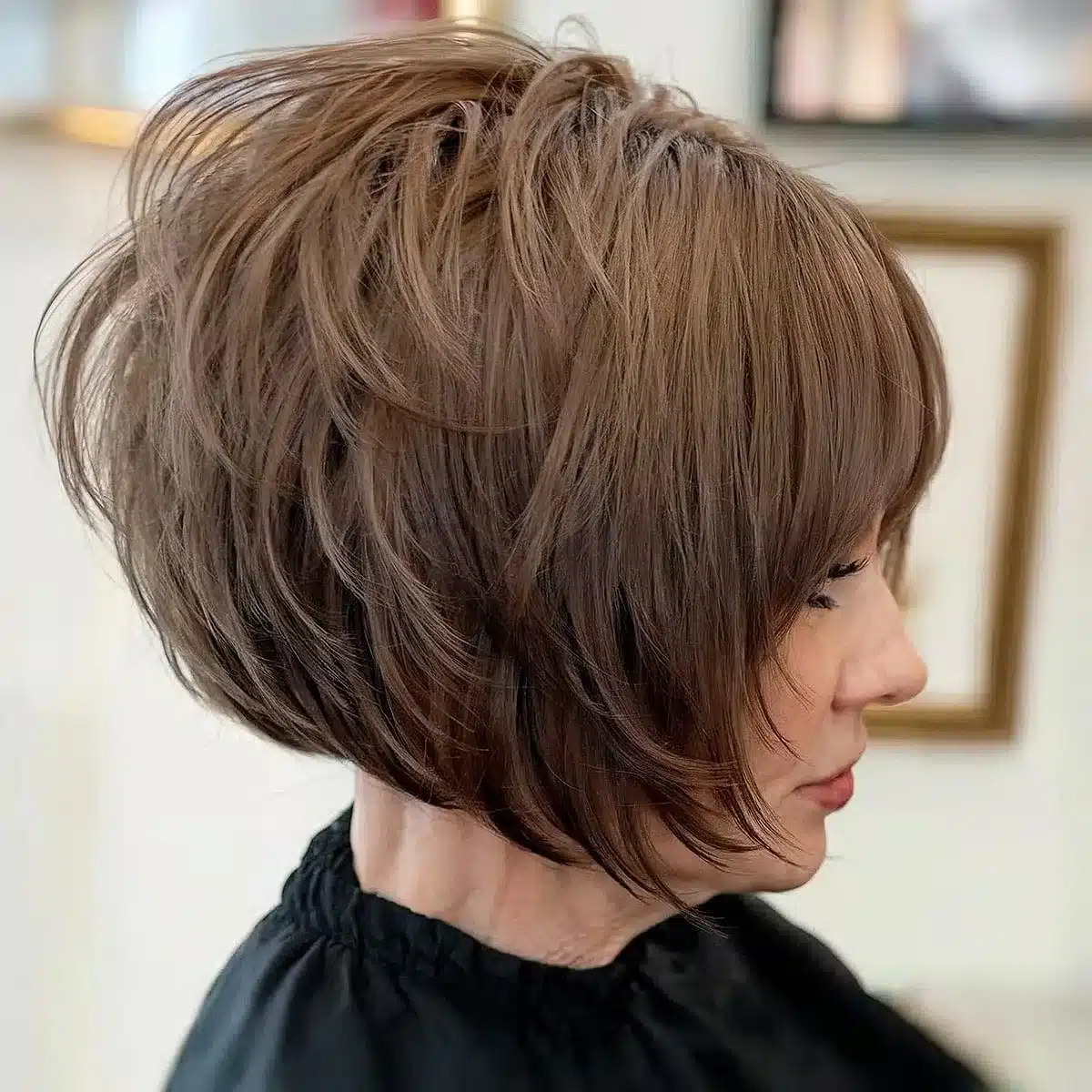 55 modern layered bob haircuts for women over 50 to take years off 51